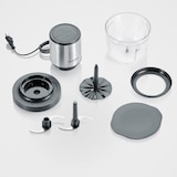 thumbnail of Picadora universal Severin KM 3867 Negro mate / acero inoxidable / vidrio 400 W