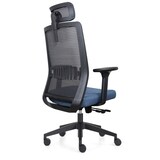 thumbnail of Bureaustoel Napoli Deluxe 4D - NEN-EN 1335 - Blauw