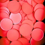 thumbnail of CombiCraft  biologisch abbaubare Wertmarken Rot - Durchmesser 29mm - 100 Stück