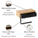 thumbnail of WENKO Toilettenpapierrollenhalter mit Schublade Mod. Bambusa