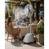 thumbnail of O'FRESH Außenbereich Hochleistungs-Nebelventilator - Terrasse - Grau - 195 cm - 240W - 16 Std. Laufzeit - Wasserrecycling