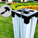 thumbnail of Faltzelt 3x3m - mit 3 Wänden - Blau