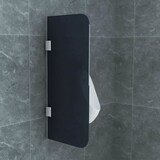 thumbnail of Aloni Glas Trennwand Urinal Schamwand Rauchglas 900x400 8mm