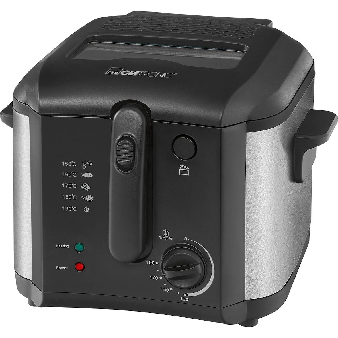 Clatronic Fritteuse 1600 W Schwarz FR 3649