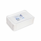 thumbnail of 500x Pappteller Kuchenteller Imbissteller Teller Recycling 16 x 23 cm weiß