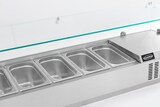 thumbnail of Aufsatzvitrine Albon | 1/3 GNx9 | HxBxT 43,5x200x39,5cm | + CHEFGASTRO Geschirrtuch