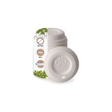 thumbnail of BIOZOYG 50 Stück Einwegdeckel Ø 80mm kompostierbare Kaffeedeckel Pappdeckel für Kaffee To Go, Becherdeckel, weiß, biologisch abbaubar