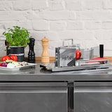 thumbnail of VERTES Tomatenschneider Gastro aus Edelstahl, 4,5mm Scheiben, für Tomaten, Mozzarella, Gemüse, Obst, 13 Messer