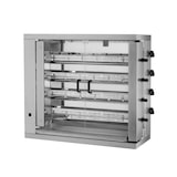 thumbnail of Rôtissoire verticale à gaz - 4 broches - 24 poulets | MCM - 4EG