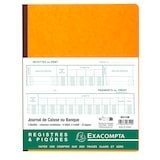 thumbnail of Exacompta - Réf. 6510E - 1 Piqûre 32x25 Journal de caisse ou banque 9 débit - 4 crédit 33 lignes 80 pages - Couleurs aléatoires