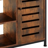 thumbnail of tectake Credenza 71x32x82cm - industriale scuro, Cerniera porta a destra - 404760