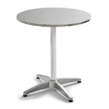 thumbnail of Table bistrot  ronde en aluminium