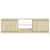 thumbnail of vidaXL TV-Schrank mit LED-Leuchten Sonoma-Eiche 120x30x35,5 cm