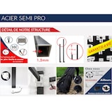 thumbnail of Tente pliante 3x4,5m pack fenêtres - 4 murs - acier 31mm/polyester 320g - blanc - FRANCE-BARNUMS