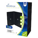 thumbnail of MediaRange BOX30-2 5er-Pack DVD-Hüllen für 2 Disc 14mm, schwarz