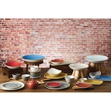 thumbnail of Churchill Stonecast Schüssel Triangle 23,5 cm, Berry Red