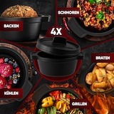 thumbnail of GUSSKÖNIG  4er Mini Dutch Oven-Set