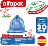 thumbnail of ALFAPAC Müllbeutel 15 Stk. 'Hoher Eimer' 50x75cm 30L mit Selbstverschluss