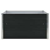 thumbnail of vidaXL Hochbeet 100×100×45 cm Verzinkter Stahl Anthrazit