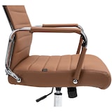 thumbnail of Bürostuhl Kolumbus Echtleder hellbraun