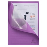 thumbnail of Exacompta 50101E 4x Packung mit 100 Fenstermappen mit Organisationsdruck aus Karton 120g Forever, für Format DIN A4 22x31cm - rosa