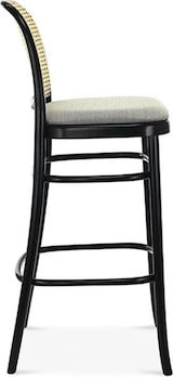 thumbnail of FAMEG Designer Premium Barhocker | BST-811/1 | Mit Rückenlehne | Polstersitz | Buchenholz