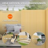 thumbnail of PVC Sichtschutzmatte Sichtschutzzaun Sichtschutz Zaun Rolle Windschutz 140x300cm