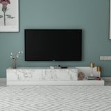 thumbnail of TV Lowboard Majör Weiß (teil Marmor Optik) 9031