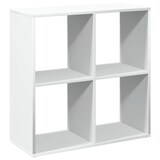 thumbnail of vidaXL Raumteiler-Bücherregal Weiß 69,5x29x69,5 cm Holzwerkstoff