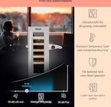 thumbnail of Klarstein Vinovilla  Weinkühlschrank 50l / 20 Flaschen Glastür Edelstahl Edelstahl