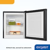 thumbnail of Exquisit Mini Gefrierschrank GB05-040E schwarz | 33 l Nutzinhalt | 4*-Gefrieren | Temperaturregelung