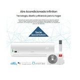 thumbnail of Aire Acondicionado INFINITON SPTSE09A2, 9000 BTU, Wifi, Bomba de Calor, A++, Blanco