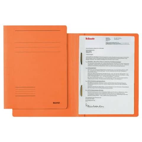 Schnellhefter Fresh, A4, 250g/m², orange