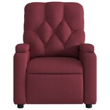 thumbnail of vidaXL Massagesessel Elektrisch Weinrot Stoff