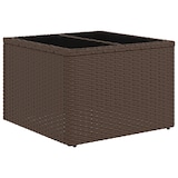 thumbnail of vidaXL 7-teiliges Garten Sofa Set mit Kissen Braun Poly Rattan