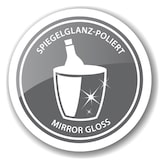 thumbnail of Champagnerkühler Michigan mit Griffen, Edelstahl hochglanzpoliert, doppelwandig, ø 53 cm, H 24 cm