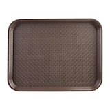 thumbnail of Olympia Kristallon Fast-Food-Tablett braun 34,5 x 26,5cm