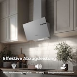 thumbnail of CIARRA Kopffreihaube, Schräge Dunstabzugshaube, A+ Max. 580m³/h 60cm 3 Stufen, Umluft & Abluft VM6765AS