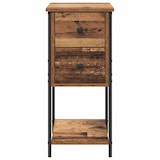 thumbnail of vidaXL Nachttisch 2 pcs Altholz 32 x 42 x 70 cm Holzwerkstoff