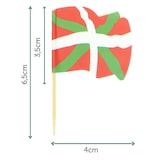 thumbnail of MONOUSO - Flaggenpicker "Euskadi" 6,5cm (24 Einh.)