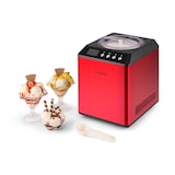 thumbnail of Vanilla Sky Eiscreme-Maschine Kompressor 2l 180W Edelstahl rotRot