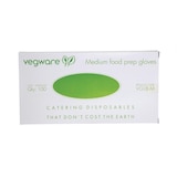 thumbnail of Vegware Compostable Food Prep Handschuhe Mittelblau (Packung mit 2400 Stück)