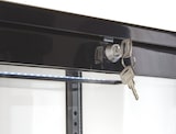 thumbnail of GastroHero Kühlvitrine ECO – 78 Liter, schwarz, mit LED-Beleuchtung und 3 höhenverstellbaren Rosten, energiesparend, ideal für Gastronomie & Verkauf
