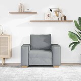 thumbnail of vidaXL Sofa Stuhl Hellgrau 100x78x84 cm Stoff