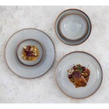 thumbnail of Olympia Drift Grey Embossed Coupe Niedrige Schalen 260mm (4er-Pack)