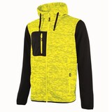 thumbnail of U-Power - Sweat-shirt jaune zippé RAINBOW Jaune Taille 4XL