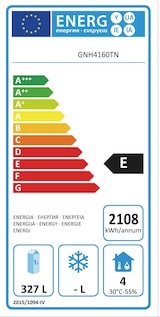 thumbnail of GastroHero Kühltisch Edelstahl GN 1/1 1 Tür 6 Schubladen Umluftkühlung -2 °C bis +8 °C 230 V Profi Gastronomie Kühltisch 2230x700x850 mm