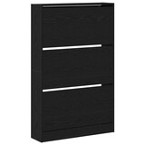 thumbnail of vidaXL Schuhschrank mit Regal Schwarz Eichen-Optik 80 x 21 x 125,5 cm