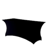 thumbnail of METRO PROFESSIONAL Stretchhusse für Banketttisch Onyx, Polyester/Elasthan, 180 x 80 cm, schwarz