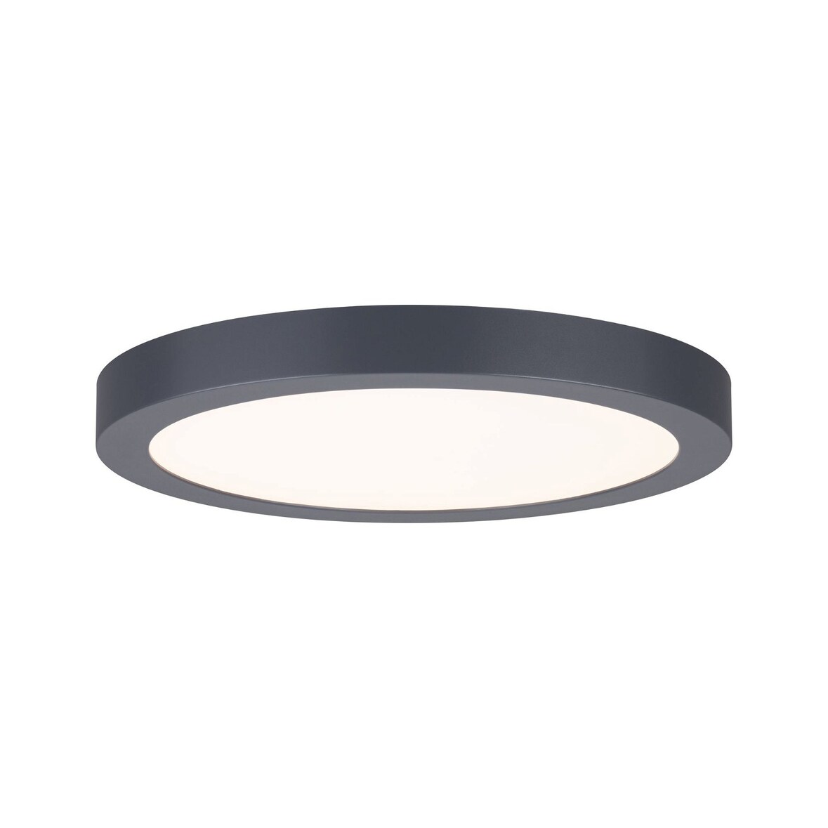 Paulmann Panneau LED Abia  rond 300mm  22W 2200lm 2700K Gris foncé 70988